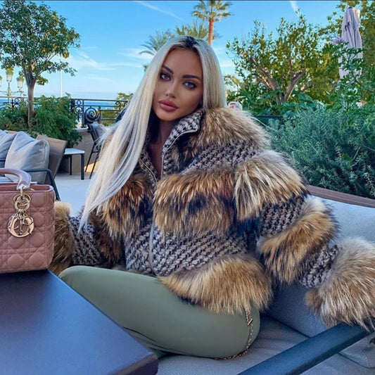 Manteau Fourrure "Raccoon"